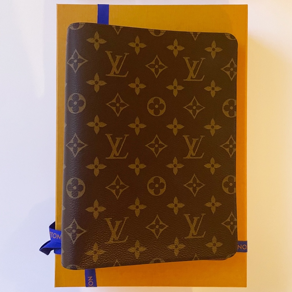 Louis Vuitton Monogram Desk Agenda